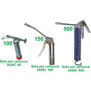 3423GC - HIGH PRESSURE LEVER GREASE GUNS - Orig. Samoa-Hallbauer